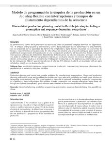 Modelo de programación jerárquica de la