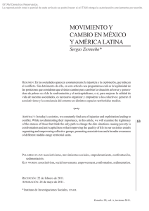 movimiento y cambio en méxico y américa latina