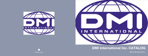 DMI International Inc. CATALOG