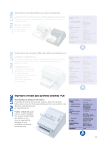 Page 1 Impresora de documentos ultra compacta Epson TM