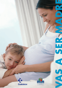 Vas a ser madre