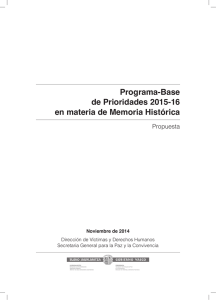 Programa-Base de Prioridades 2015