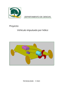 Proyecto: Vehículo impulsado por hélice