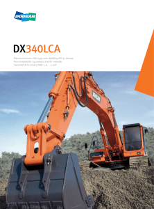 excavadora dx340lc