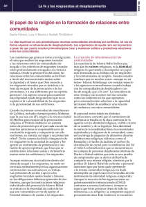 El papel de la religión en la formación de relaciones