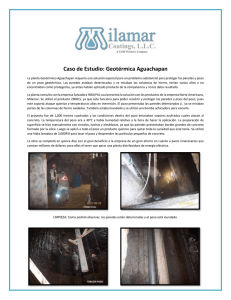 Caso de Estudio: Geotérmica Aguachapan