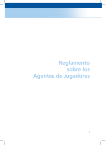 Reglamento sobre los Agentes de Jugadores