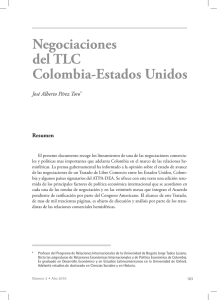 Negociaciones del TLC Colombia-Estados Unidos