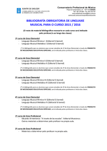 Bibliografía obrigatoria - CMUS Profesional da Coruña