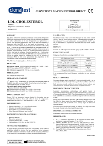 ldl-cholesterol - LINEAR CHEMICALS