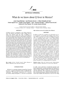 What do we know about Q fever in Mexico?