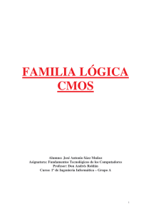 Breve introducción a la Familia Lógica CMOS