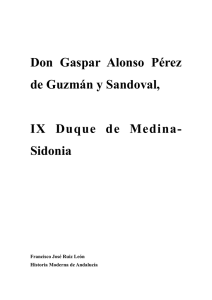 Don Gaspar Alonso Pérez de Guzmán y Sandoval