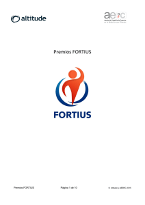 Premios FORTIUS