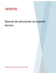 Manual de soluciones de soporte técnico
