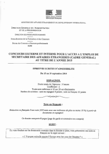 ministère des affaires etrangeres et du developpement international