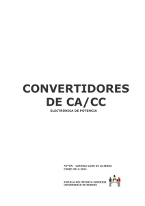 CONVERTIDORES DE CA/CC
