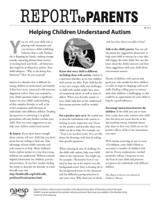 Helping Children Understand Autism