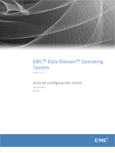 EMC Data Domain Operating System Initial