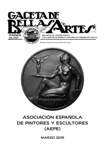 Marzo 2015 - Asociación Española de Pintores y Escultores