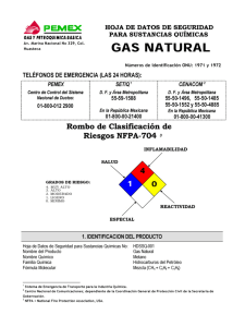 Gas Natural - Pemex Gas y Petroquímica Básica