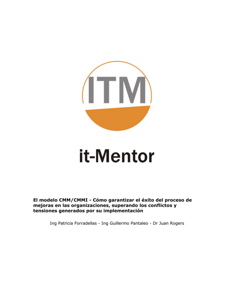 El Modelo CMM CMMI It