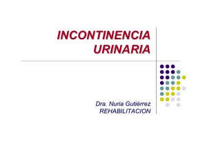 Incontinencia Urinaria N.Gutiérrez