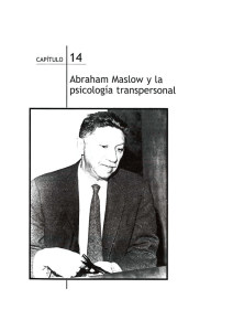 Abraham Maslow y la psicología transpersonal