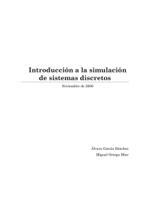 Introducción a la simulación de sistemas discretos