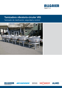 Tamizadora vibratoria-circular VRS
