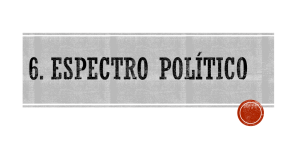 6. Espectro político