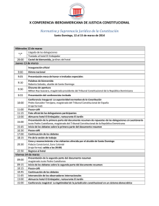 programa - x cijc - Conferencia Iberoamericana de Justicia