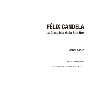 Félix Candela. La conquista de la esbeltez PDF, 2 Mbytes