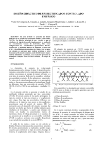 diseño didáctico de un rectificador controlado trifásico