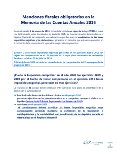 Circular fiscal Febrero 2016.Menciones fiscales obligatorias en la