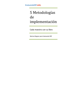 5 Metodologías de implementación
