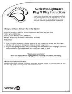 Sunleaves Lightwave Plug N` Play Instructions