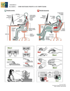 NIL 203095-1 Como sentarse frente a su computador