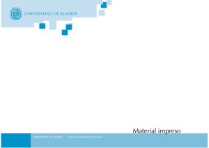 Material impreso - Universidad de Almería