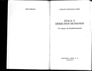 etica y derechos humanos - Corte Interamericana de Derechos