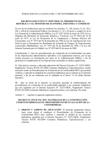 DECRETO EJECUTIVO N° 39297-MEIC EL PRESIDENTE DE LA