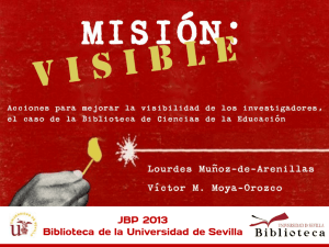 Misión visible: acciones para mejorar la visibilidad de los