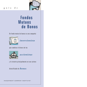 A Guide to Bond Mutual Funds (Spanish)