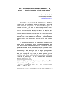 5. Sobre un conflicto legítimo Eduardo Molina Controbición Breve