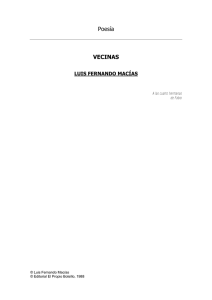 Poesía VECINAS - Biblioteca Digital