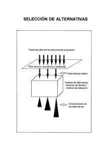 Selección de alternativas