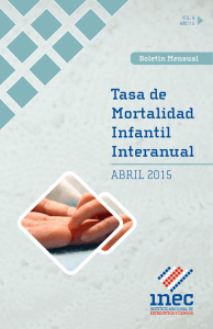 Tasa de Mortalidad Infantil Interanual