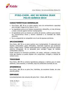 PYRO-CHEM® ABC 90 NORMA IRAM