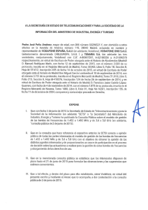 MODELO DE GESTIÓN DE LAS BANDAS DE FRECUENCIAS DE