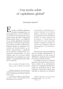 Una teoría sobre el capitalismo global*